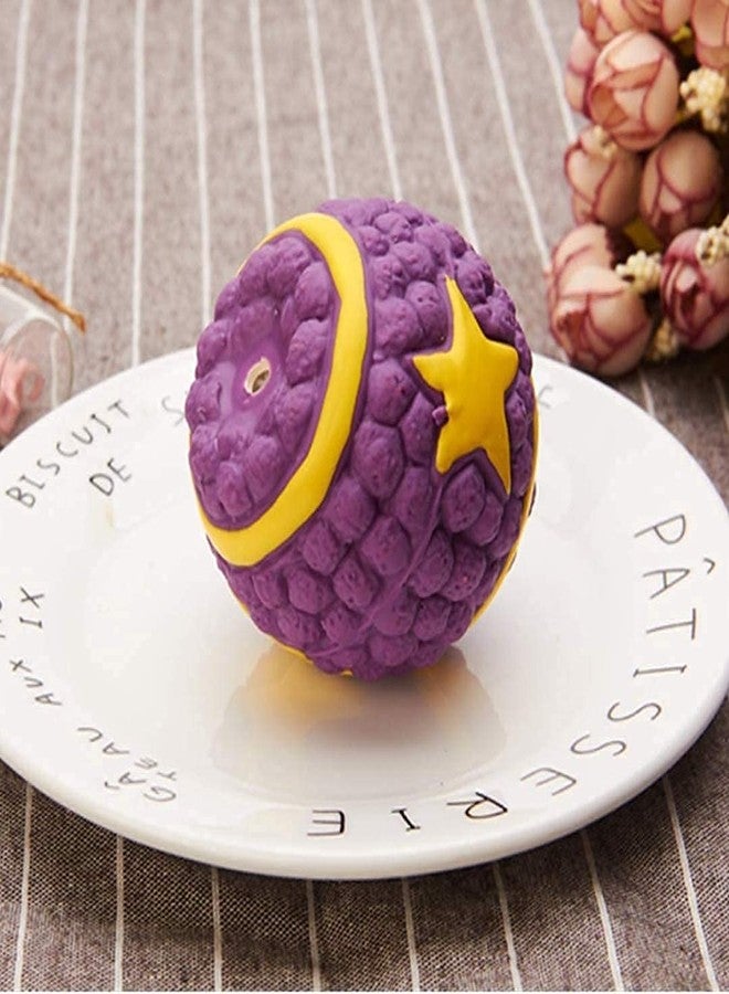 Petlicious & More® EETOYS Latex Star Ball Squeaky Toy for Puppies & Small Dogs (Pack of One, Size - Small) - Image 3